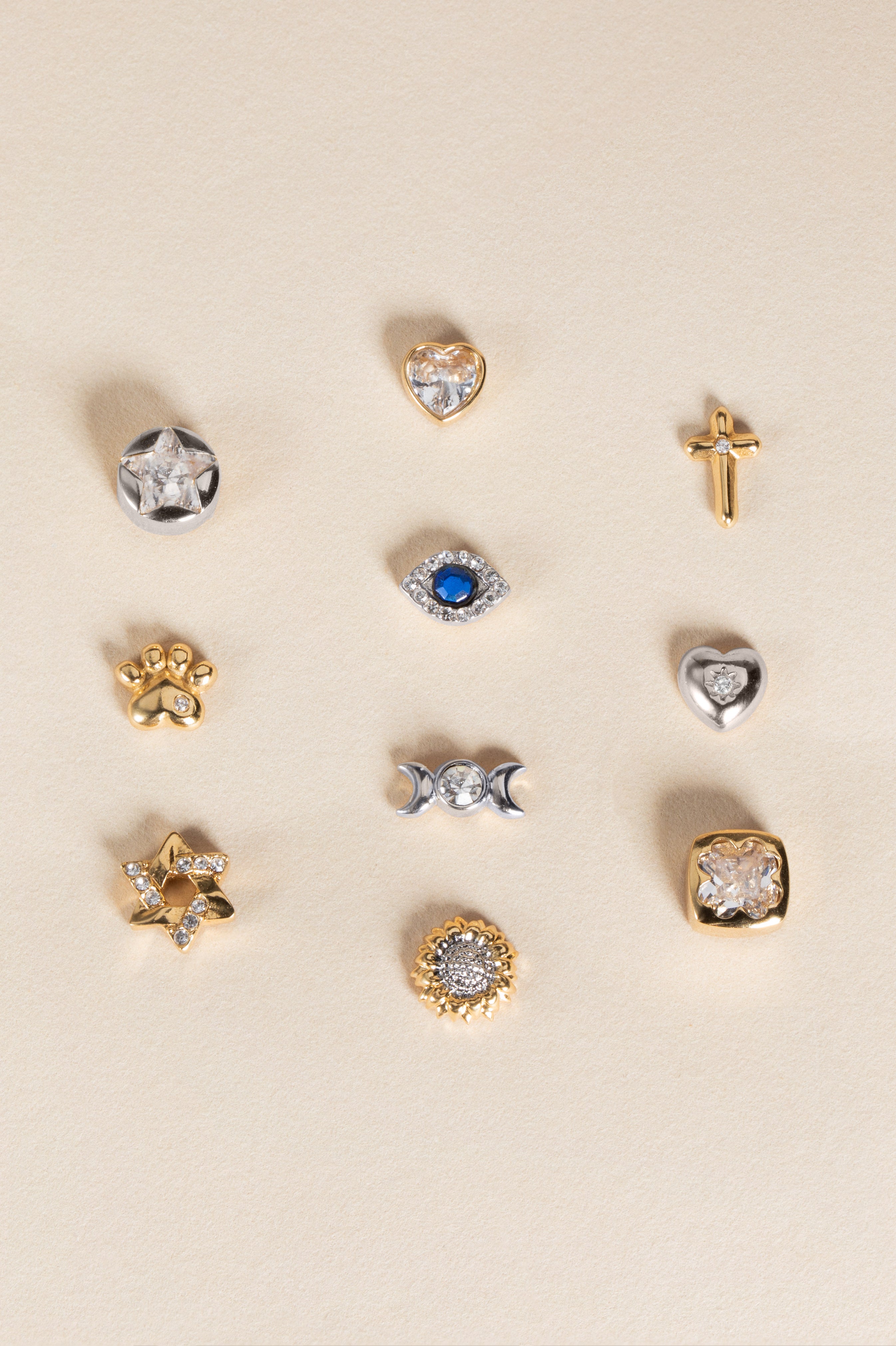 Crystal Star Mini Stud Earrings