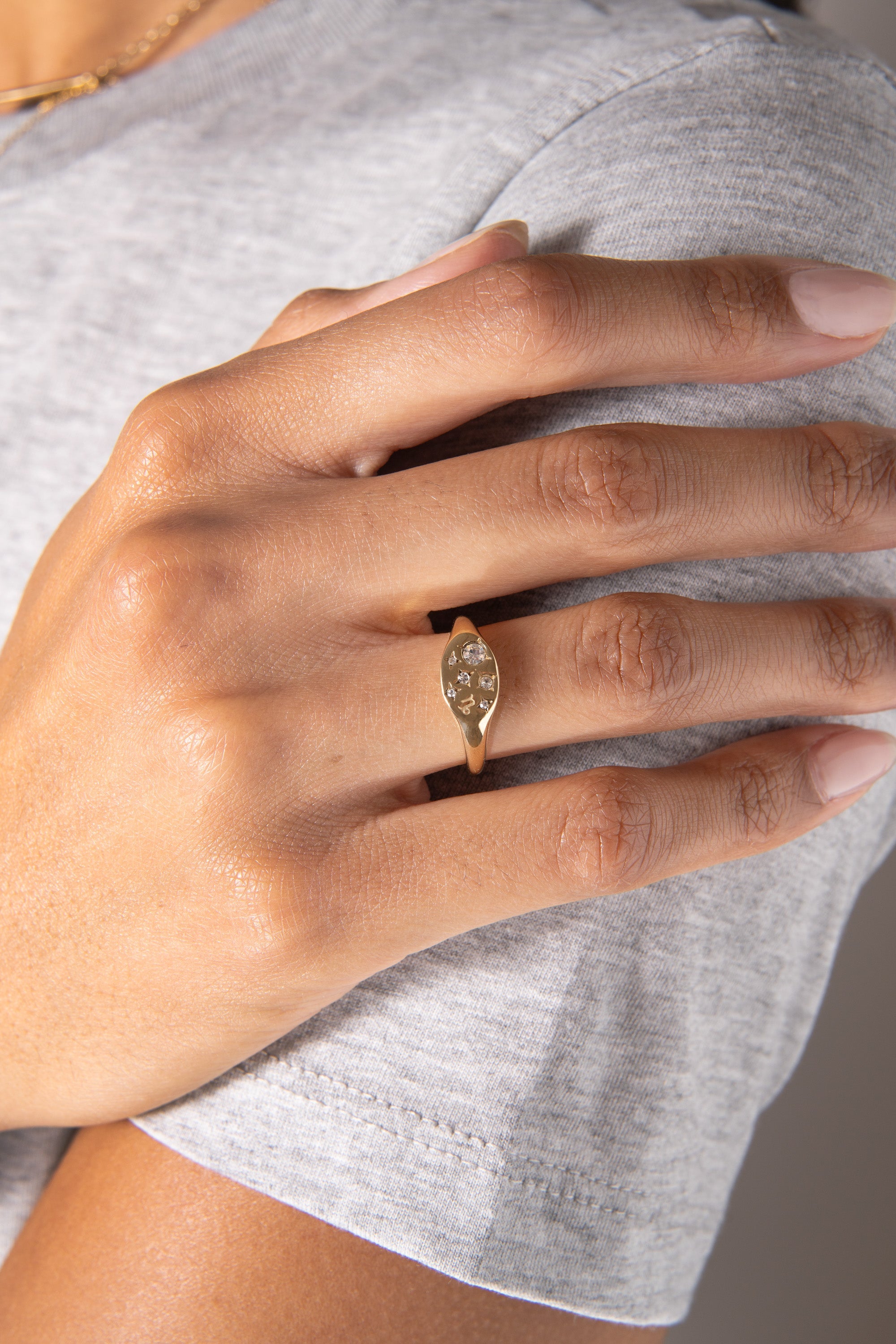 Aries Zodiac Ring