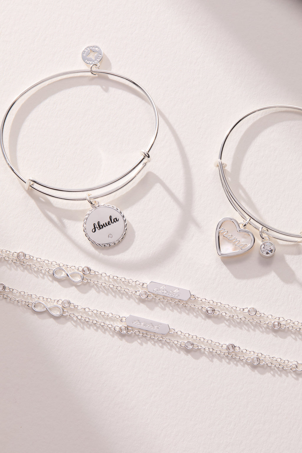 Abuela Infinity Chain Double Strand Bracelet