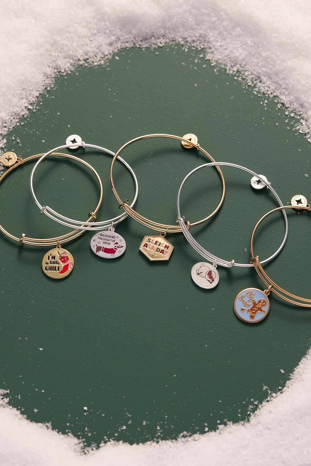 ‘I’m a Little Chili’ Charm Bangle
