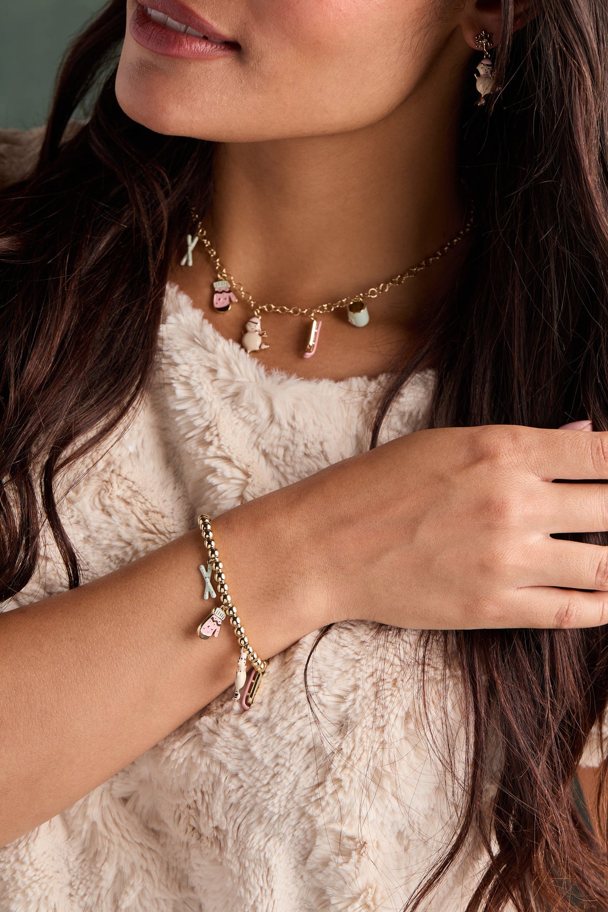 Winter Wonderland Multi Charm Necklace