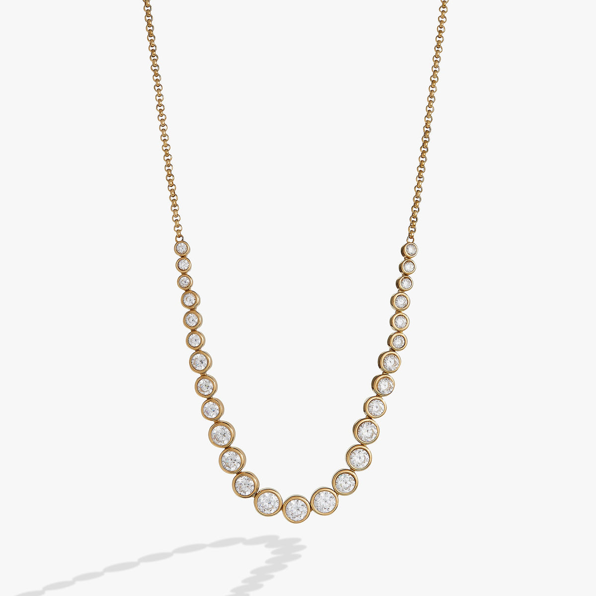 Crystal Tennis Necklace
