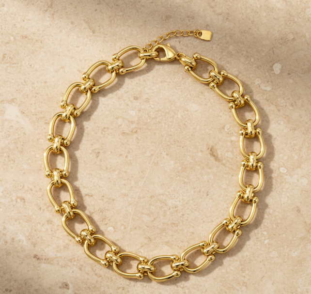 Equestrian Chain Necklace
