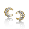 Crested Moon Studs