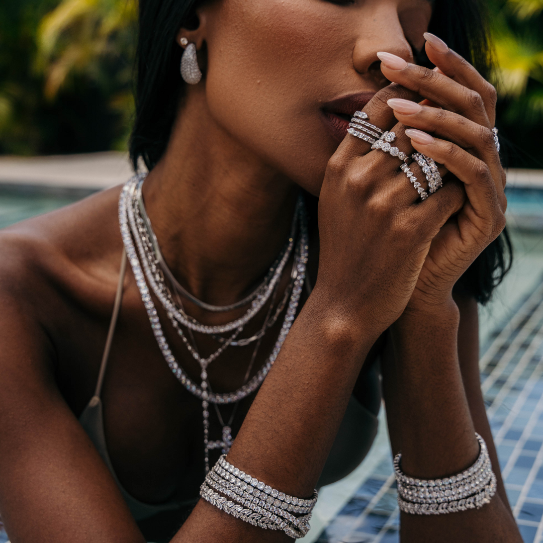 Katya CZ Wrap Ring