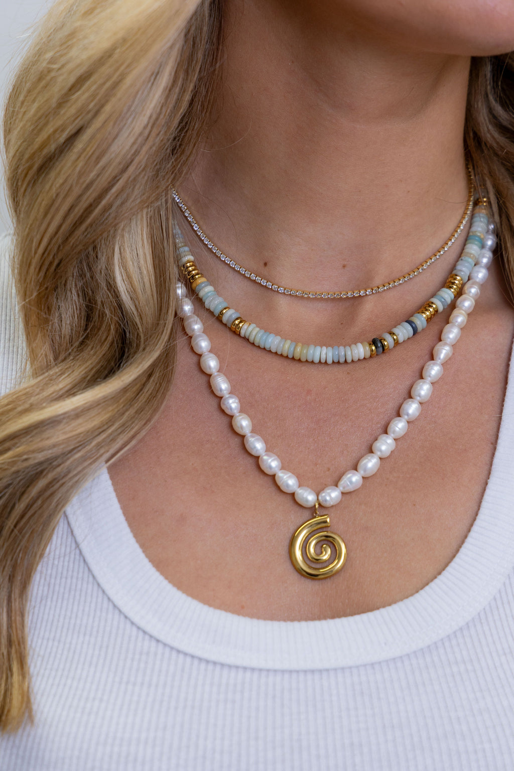 Marcelle Pearl Necklace