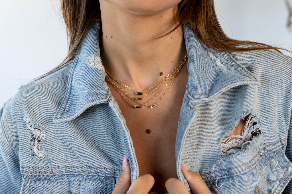 Willow Necklace-Red
