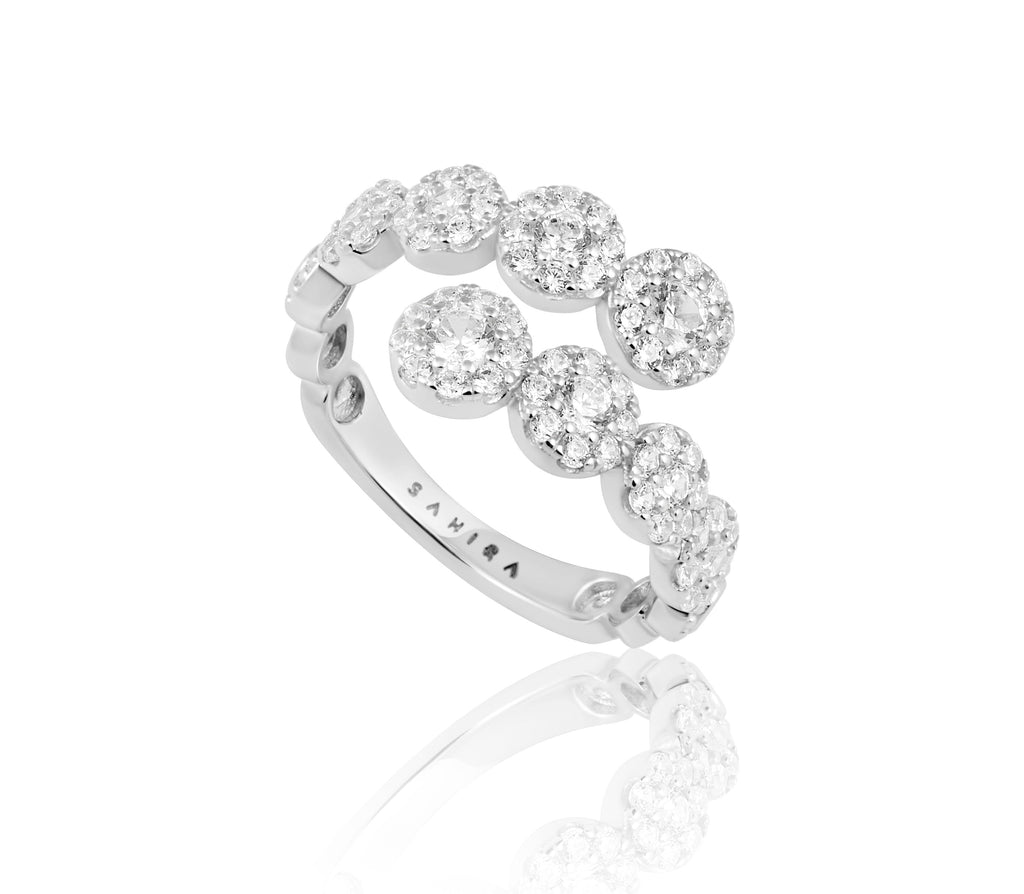 Katya CZ Wrap Ring