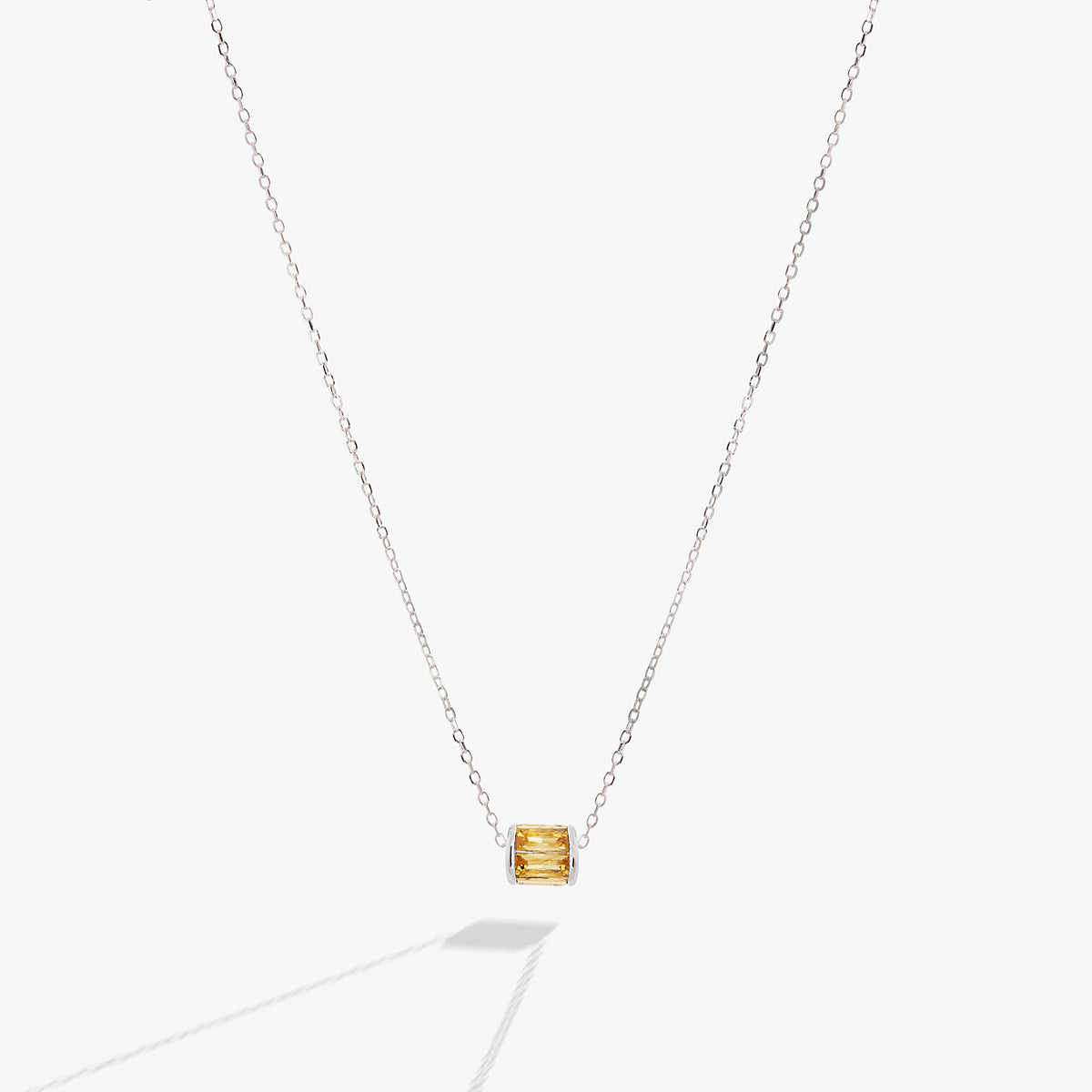 November Birthstone Precious Pendant Necklace